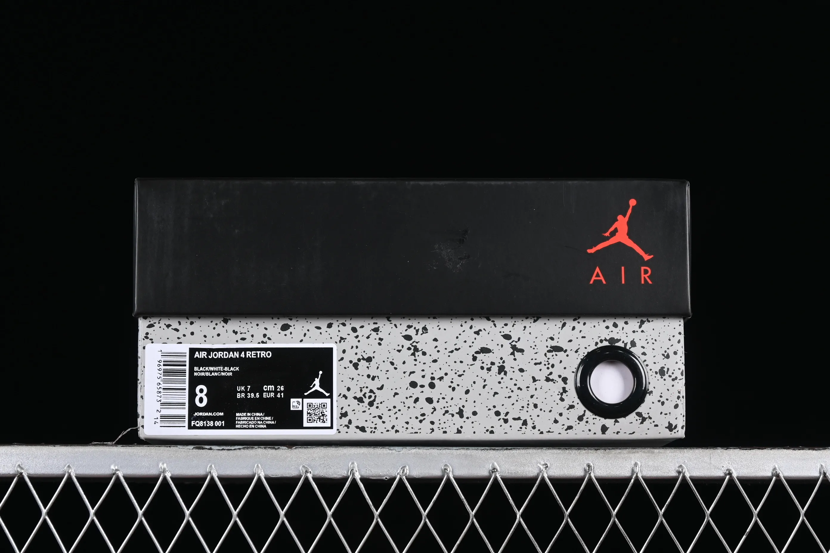 All categories Air Jordan Jordan series basketball shoes Air Jordan 4 Air Jordan 4 Retro "White Thunder" AJ4 Joe 4 White Thunder FQ8138-001